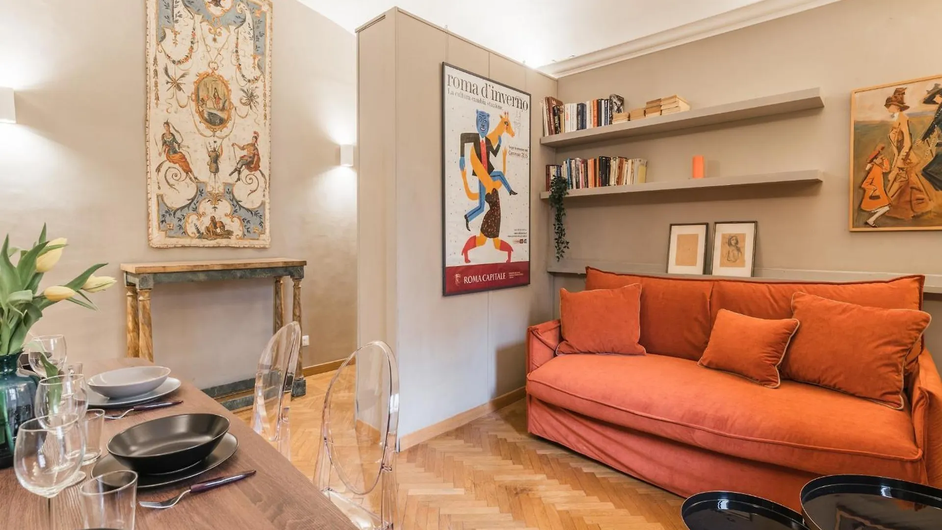 The Best Rent - Charming Flat Near Colosseo Řím Apartmán